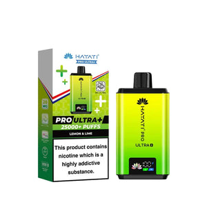 Hayati Pro Ultra Plus 25K LEMON & LIME Vape Kit