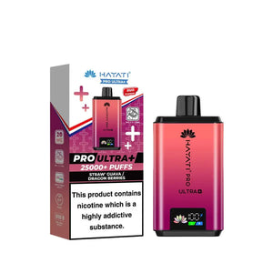 Hayati Pro Ultra Plus 25K STRAW GUAVA Prefilled Pod Vape Kit