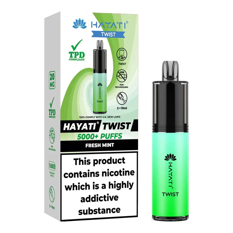 Hayati Twist 5000 Disposable Vape Kit