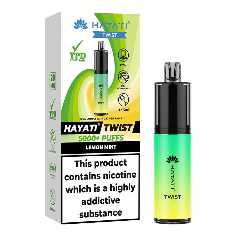 Hayati Twist 5000 Disposable Vape Kit