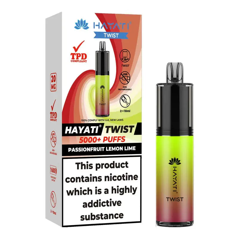 Hayati Twist 5000 Disposable Vape Kit