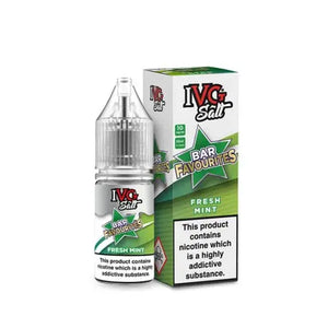 Fresh Mint Nic Salt E-Liquid by IVG Bar Salt Favourites