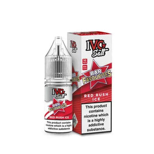Red Rush Ice Nic Salt E-Liquid by IVG Bar Salt Favourites