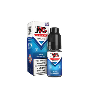 ivg intense nic salts blue raspberry