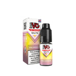 IVG Intense Pink Lemonade Nic Salt 10ml bottle and packaging with pink lemonade flavor.