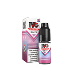 IVG Intense Salts Strawberry Ice e-liquid bottle and packaging on a white background