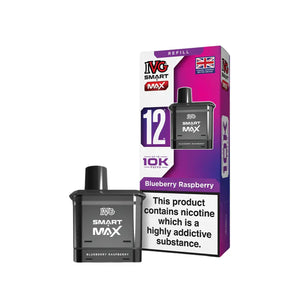IVG Smart Max vape refill and packaging on a white background