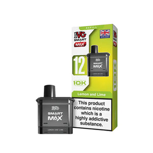 IVG Smart Max vape refill and packaging on a white background