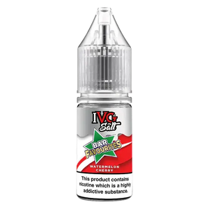 Watermelon Cherry Nic Salt E-Liquid by IVG Bar Salt Favourites