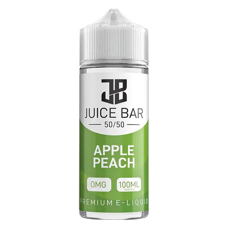 Juice Bar Apple Peach 100ml Shortfill E-Liquid