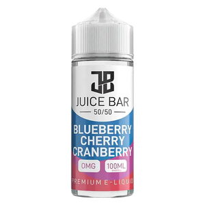 Juice Bar Blueberry Cherry Cranberry 100ml Shortfill E-Liquid