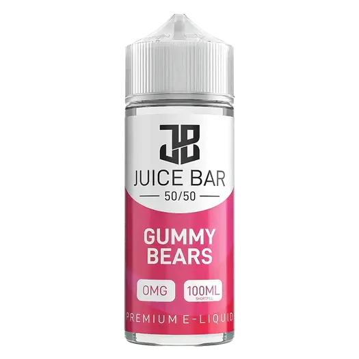 Juice Bar Gummy Bears 100ml Shortfill E-Liquid