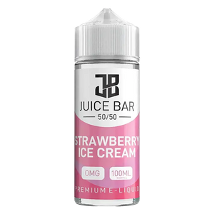 Juice Bar Strawberry Ice Cream 100ml Shortfill E-Liquid