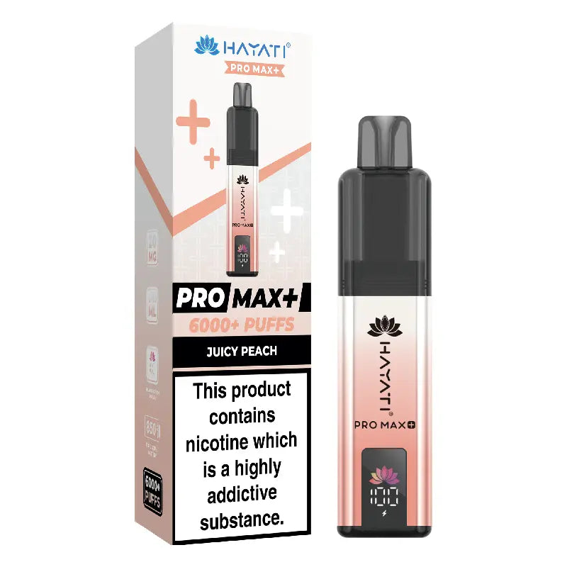 hayati pro max plus juicy peach 6000 image