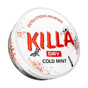 Killa Dry Cold Mint Nicotine Pouches
