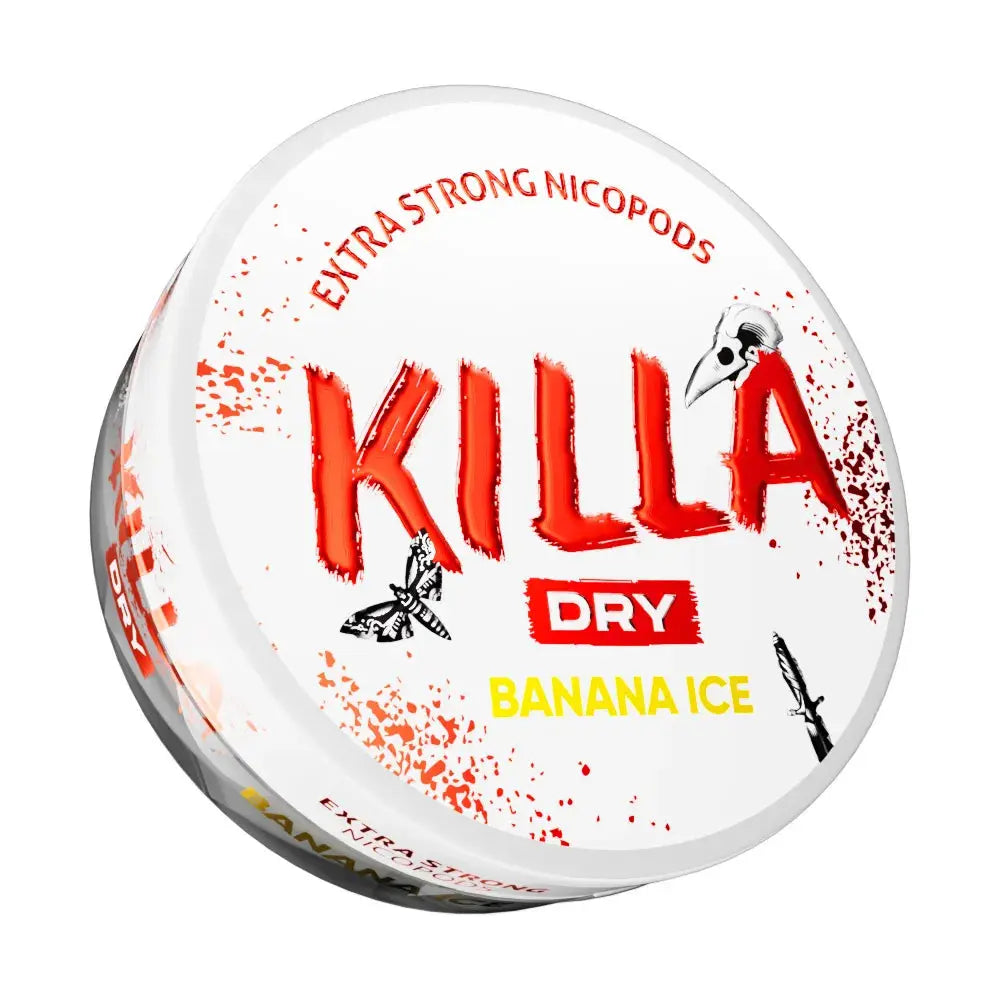 Killa Dry Banana Ice Nicotine Pouches