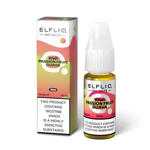 Kiwi Passion Fruit Guava Nic Salt E-Liquid by Elf Bar Elfliq