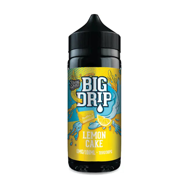 Lemon Cake Shortfill E-Liquid by Big Drip 100ml