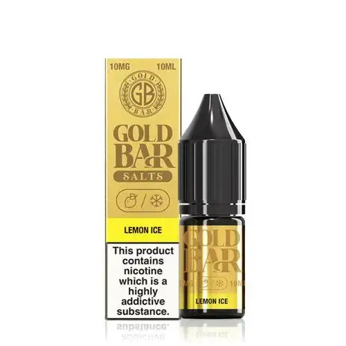 Lemon Ice Nic Salt E-Liquid by Gold Bar Salts