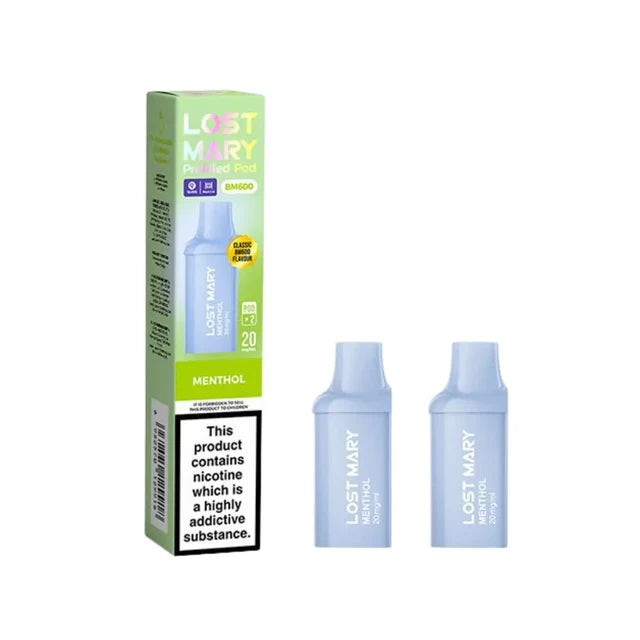 Lost Mary BM600 Menthol Prefilled Pods
