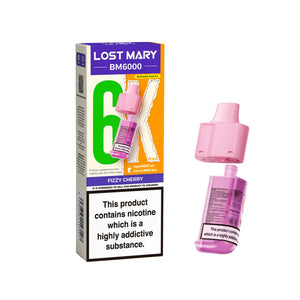 Lost Mary BM6000 Fizzy Cherry Refill Pod