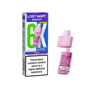 Lost Mary BM6000 Grape Refill Pod