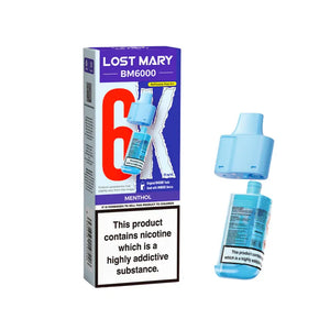 Lost Mary BM6000 Menthol Refill Pod