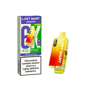 Lost Mary BM6000 Banana Volcano Prefilled Pod Kit