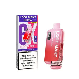 Lost Mary BM6000 Berry Apple Peach Prefilled Pod Kit