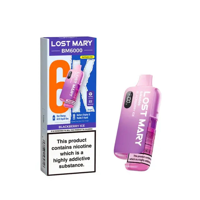Lost Mary BM6000 Blackberry Ice Prefilled Pod Kit