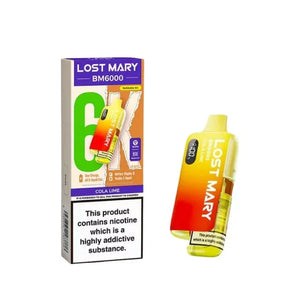 Lost Mary BM6000 Cola Lime Prefilled Pod Kit