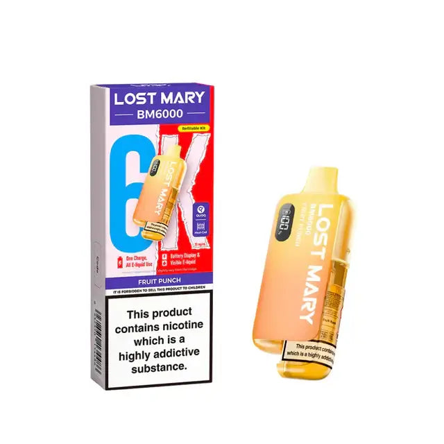 Lost Mary BM6000 Fruit Punch Prefilled Pod Kit