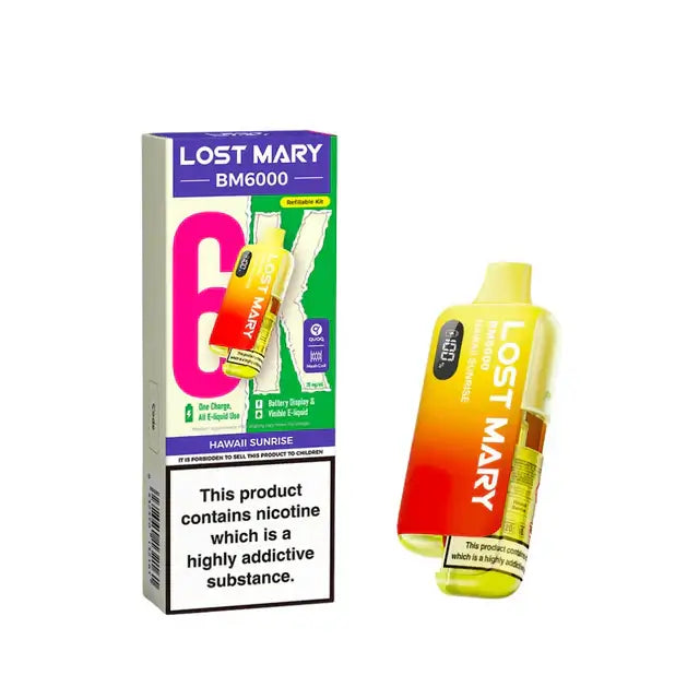 Lost Mary BM6000 Hawaii Sunrise Prefilled Pod Kit