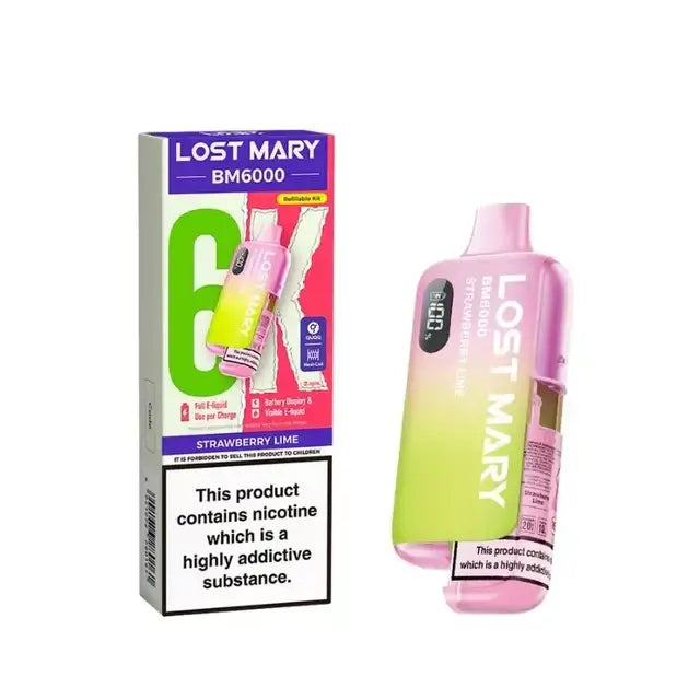 Lost Mary BM6000 Strawberry Lime Prefilled Pod Kit