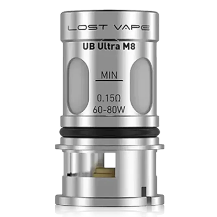 Lost Vape UB Ultra M8 0.15ohm mesh coils 5 pack