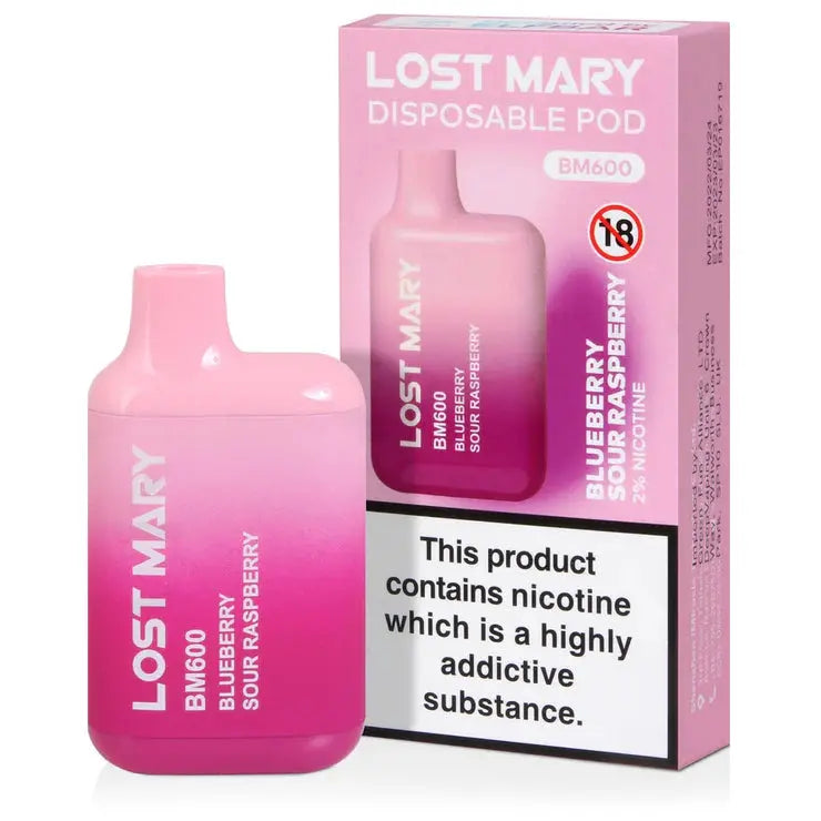 Lost Mary BM600 Blueberry Sour
