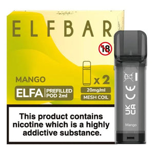 Mango Elf Bar Elfa Prefilled Pod