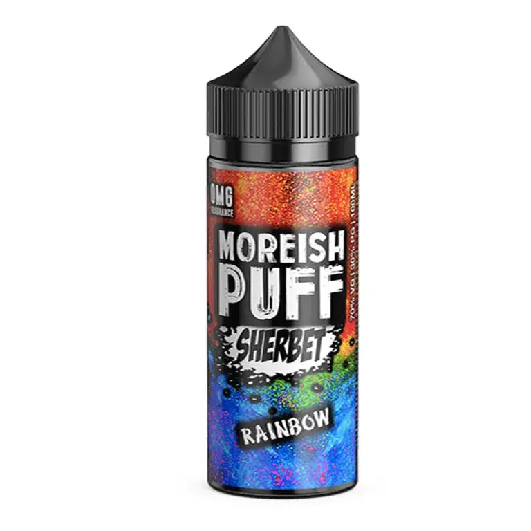 Rainbow Sherbet Shortfill E-Liquid by Moreish Puff 100ml