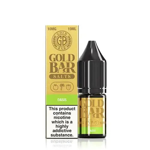 Oasis Nic Salt E-Liquid by Gold Bar Salts
