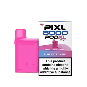 PIXL 8000 Blue Razz Chew Refill Pods