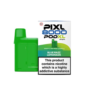 PIXL 8000 Blue Razz Lemonade Refill Pods