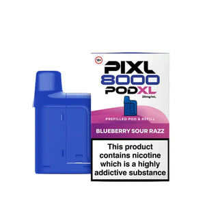 PIXL 8000 Blueberry Sour Razz Refill Pods