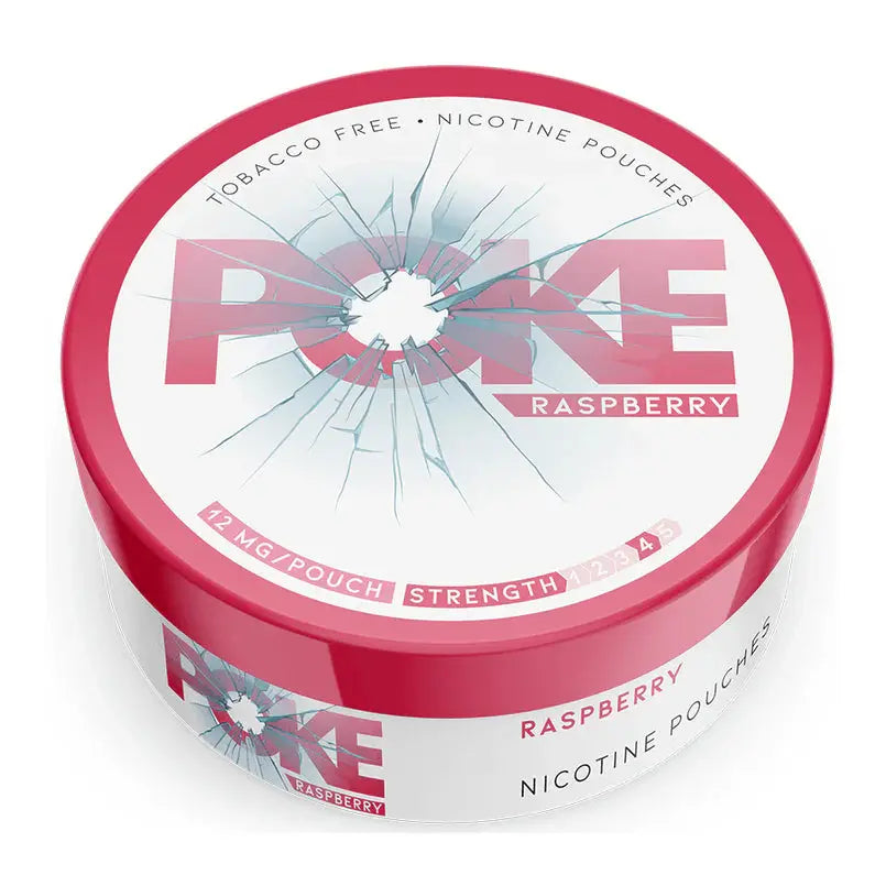 Raspberry Nicotine Pouch by Poke