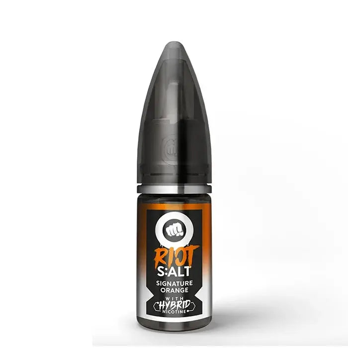 Signature Orange E-Liquid by Riot Salt Black Edition