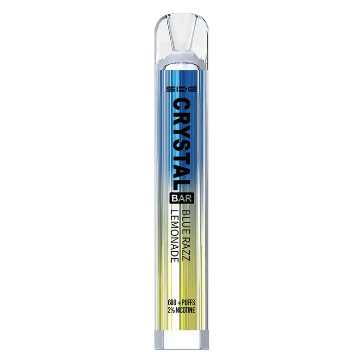 SKE Crystal Bar Blue Razz Lemonade Disposable Vape