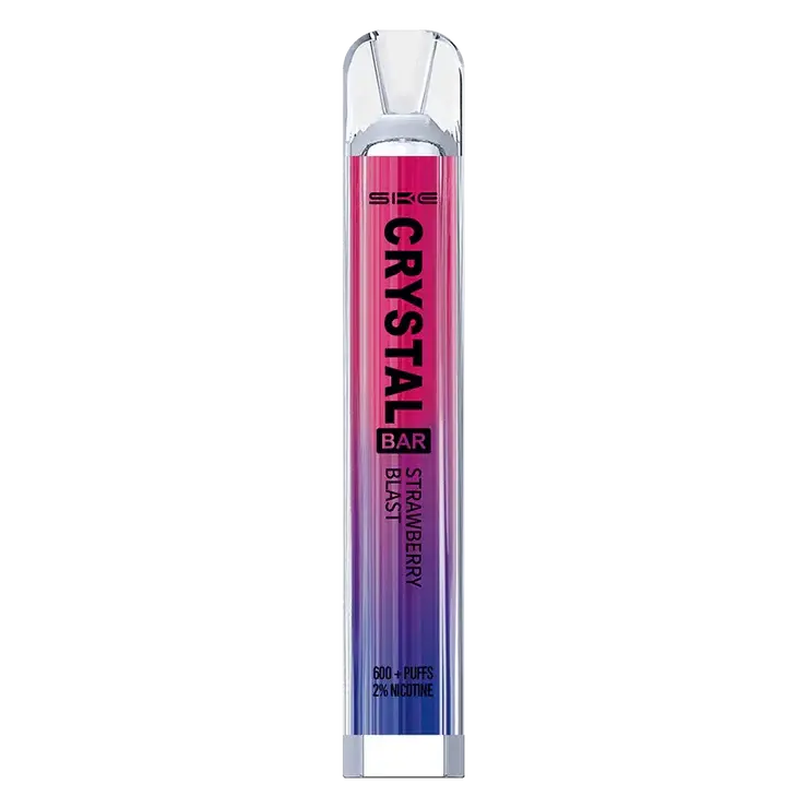 SKE Crystal Bar Strawberry Blast Disposable Vape