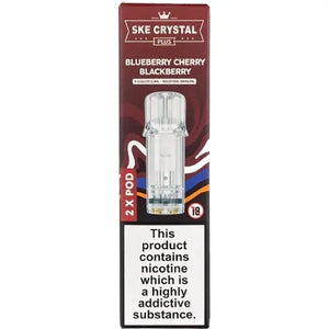 SKE Crystal Plus Blueberry Cherry Blackberry Pods 2 pack