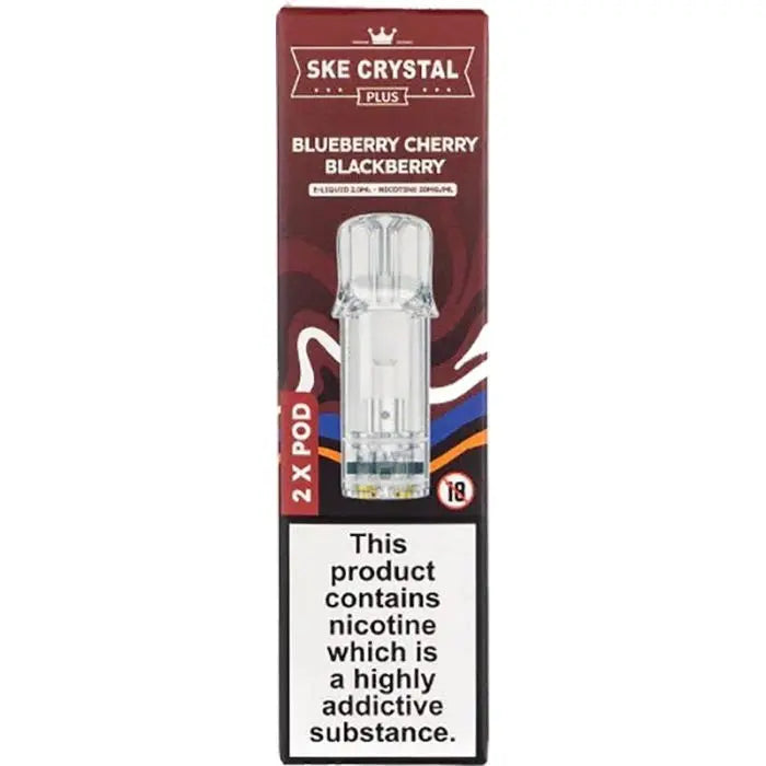 SKE Crystal Plus Blueberry Cherry Blackberry Pods 2 pack