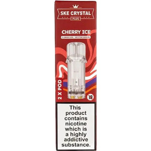 SKE Crystal Plus Cherry Ice Pods 2 Pack