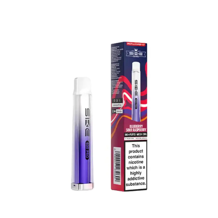 SKE Crystal 600 Pro Blueberry Sour Raspberry Prefilled Pod Kit